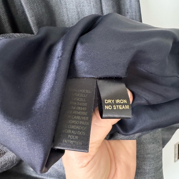 Rachel Roy high neck halter dress with box pleats and pockets - Picture 7 of 12